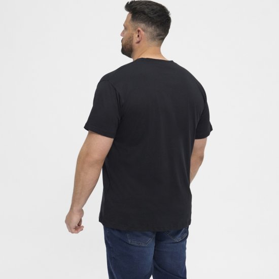 North Latitude T-Shirt 2-Pack Black - Тениски - мъжки тениски големи размери