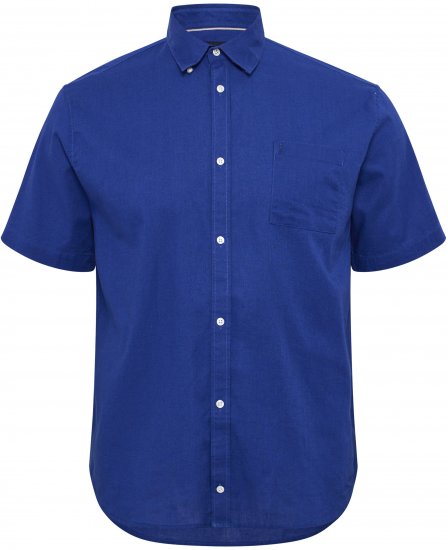 North Latitude Shirt Short Sleeve TALL Blue - МЪЖКО ОБЛЕКЛО MT-6XLT - дрехи за високи мъже
