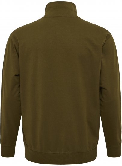North Latitude Sweatshirt Half-Zip Green - Суичъри & cуичъри с качулка - мъжки суичъри големи размери