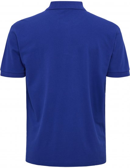 North Latitude Polo Pique Short Sleeve Cobalt Blue - Поло тениски - мъжки тениски с яка големи размери