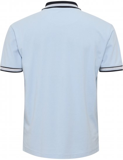 North Latitude Polo Pique Short Sleeve Light Blue - Поло тениски - мъжки тениски с яка големи размери
