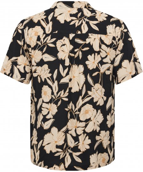 North Latitude Shirt Cuba Short Sleeve Navy - Ризи - мъжки ризи големи размери