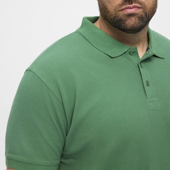 North Latitude Polo Short Sleeve Green - Поло тениски - мъжки тениски с яка големи размери