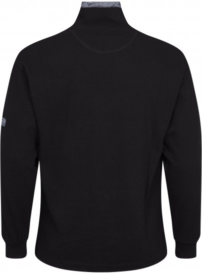 North Latitude Sweatshirt Ottoman Black - Суичъри & cуичъри с качулка - мъжки суичъри големи размери