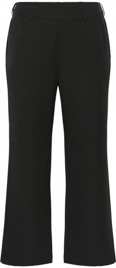 Kaffe Curve Halley Панталон Черен - Дамски Дънки & Панталони в Големи Размери – Plus Size - 