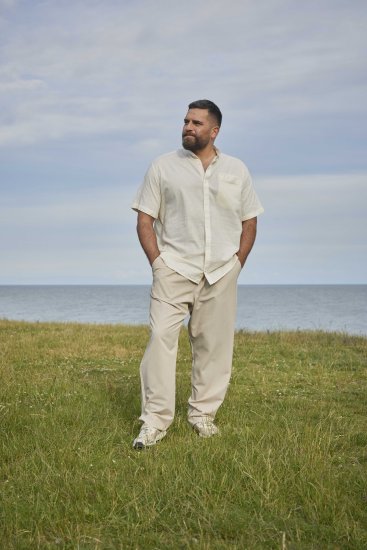 North Latitude 51143 Dress Pants Jog Style Beige - Дънки и панталони - мъжки Дънки и панталони големи размери