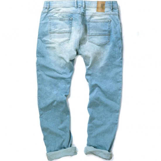 JP1880 Jeans Regular Fit 5-Pocket Bleached Denim - Дънки и панталони - мъжки Дънки и панталони големи размери