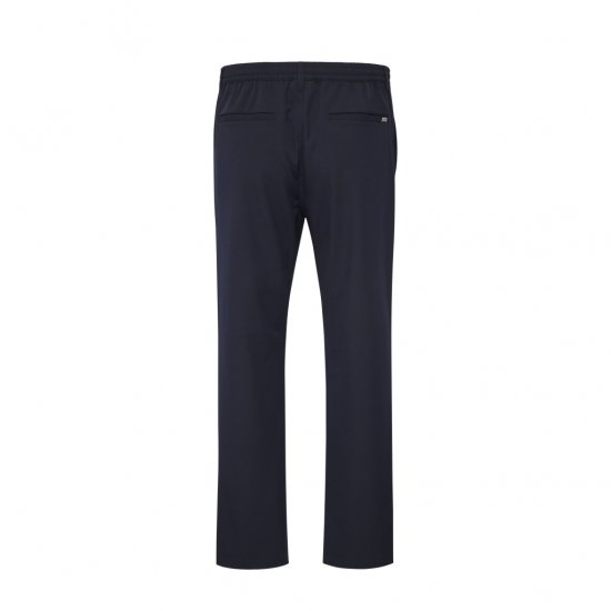 North Latitude Dress Pants Elastic Waist Navy Blue - Панталони - мъжки панталони големи размери
