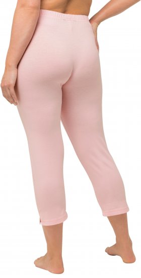 Ulla Popken Basic Stretch Knit Capris Pink - Дамски Дънки & Панталони в Големи Размери – Plus Size - 