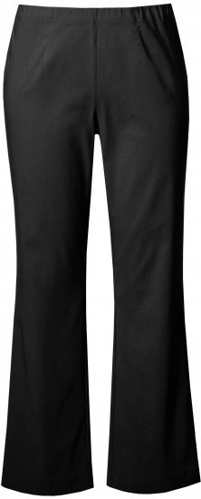 Ulla Popken Classic Stretch Bengaline Comfort Pants Black - Дамски Дънки & Панталони в Големи Размери – Plus Size - 