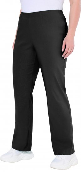 Ulla Popken Classic Stretch Bengaline Comfort Pants Black - Дамски Дънки & Панталони в Големи Размери – Plus Size - 
