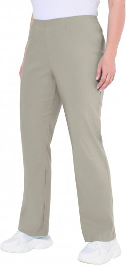 Ulla Popken Classic Stretch Bengaline Comfort Pants Brown - Дамски Дънки & Панталони в Големи Размери – Plus Size - 
