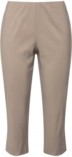 Ulla Popken Stretch Basic Bengaline Capri Pants Orange - Дамски Дънки & Панталони в Големи Размери – Plus Size - 