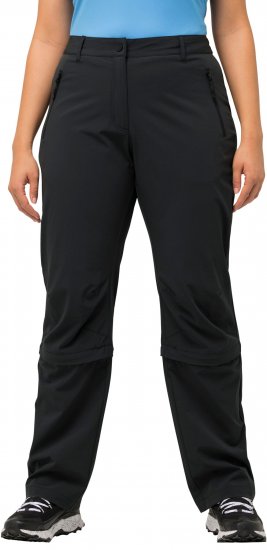 Ulla Popken Versatile Zip Off Leg Quick Dry Stretch Pants Navy - Дамски Дънки & Панталони в Големи Размери – Plus Size - 