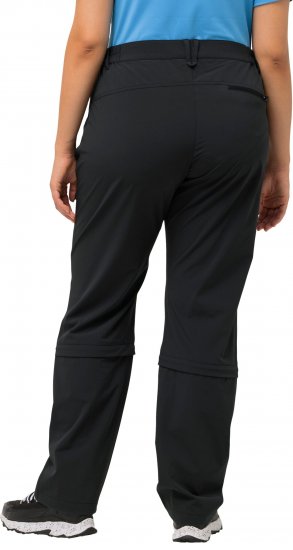 Ulla Popken Versatile Zip Off Leg Quick Dry Stretch Pants Navy - Дамски Дънки & Панталони в Големи Размери – Plus Size - 