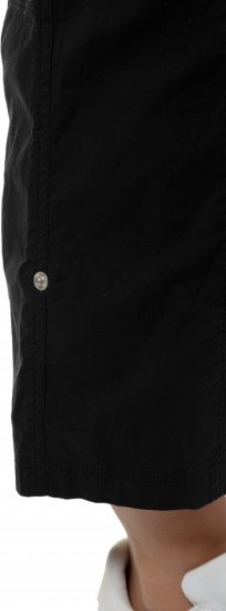 Ulla Popken Roll Tab Hem Stretch Cargo Pants Black - Дамски Дънки & Панталони в Големи Размери – Plus Size - 