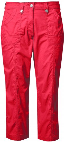 Ulla Popken Roll Tab Hem Stretch Cargo Pants Red - Дамски Дънки & Панталони в Големи Размери – Plus Size - 