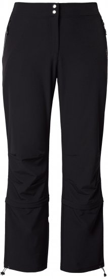 Ulla Popken Zip Off Reflective Detail Funtional Powerstretch Pants Black - Дамски Дънки & Панталони в Големи Размери – Plus Size - 