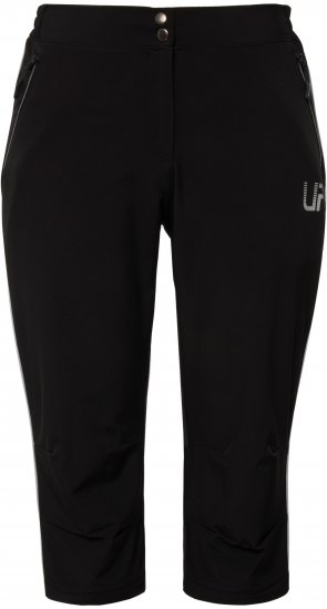 Ulla Popken Zip Off Reflective Detail Funtional Powerstretch Pants Black - Дамски Дънки & Панталони в Големи Размери – Plus Size - 