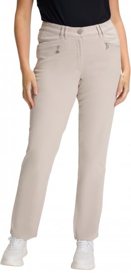 Ulla Popken Summer Pants Mony Beige - Дамски Дънки & Панталони в Големи Размери – Plus Size - 
