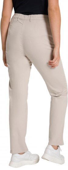 Ulla Popken Summer Pants Mony Beige - Дамски Дънки & Панталони в Големи Размери – Plus Size - 