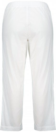 Ulla Popken Wide Leg Ruby Fit Stretch Chino Pants Snow White - Дамски Дънки & Панталони в Големи Размери – Plus Size - 
