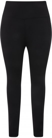 Ulla Popken High Waist Quick Dry Recycled Stretch Leggings Black - Дамски Дънки & Панталони в Големи Размери – Plus Size - 