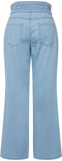 Ulla Popken Soft Denim Wide Leg Jeans Blue Denim - Дамски Дънки & Панталони в Големи Размери – Plus Size - 