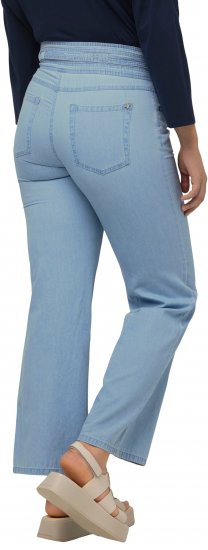 Ulla Popken Soft Denim Wide Leg Jeans Blue Denim - Дамски Дънки & Панталони в Големи Размери – Plus Size - 