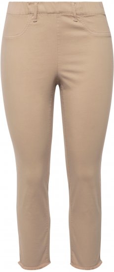 Ulla Popken Stretch Blend Bengaline Pants Dark Putty - Дамски Дънки & Панталони в Големи Размери – Plus Size - 