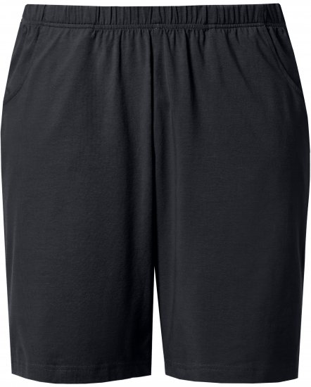 Ulla Popken Stretch Knit Bermuda Shorts Black - Дамски Дънки & Панталони в Големи Размери – Plus Size - 