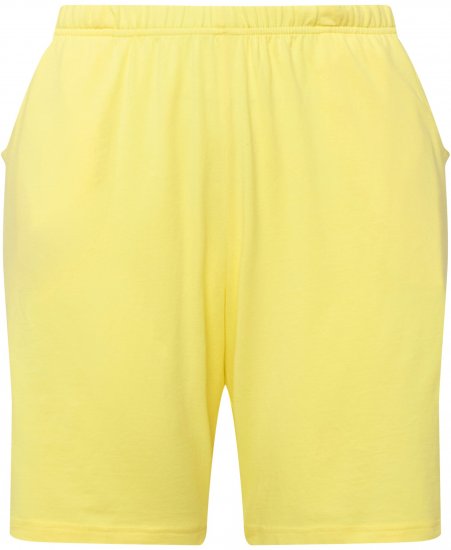 Ulla Popken Stretch Knit Bermuda Shorts Orange - Дамски Дънки & Панталони в Големи Размери – Plus Size - 