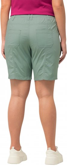 Ulla Popken Cargo Bermuda Shorts Light Moss Green - Дамски Дънки & Панталони в Големи Размери – Plus Size - 