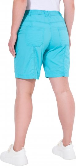 Ulla Popken Cargo Bermuda Shorts Blue - Дамски Дънки & Панталони в Големи Размери – Plus Size - 