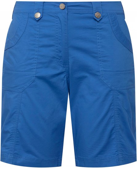 Ulla Popken Cargo Bermuda Shorts Royal Blue - Дамски Дънки & Панталони в Големи Размери – Plus Size - 