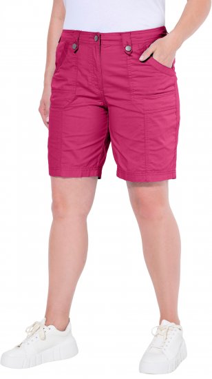 Ulla Popken Cargo Bermuda Shorts Pale Lilac - Дамски Дънки & Панталони в Големи Размери – Plus Size - 