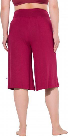 Ulla Popken Wide Leg Flared Bermuda Shorts - Дамски Дънки & Панталони в Големи Размери – Plus Size - 