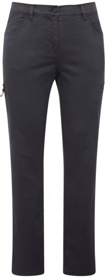 Ulla Popken Stretch Fit 6 Pocket Cargo Pants Black - Дамски Дънки & Панталони в Големи Размери – Plus Size - 