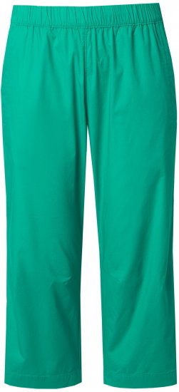 Ulla Popken Cropped Ruby Fit Pants Emerald Green - Дамски Дънки & Панталони в Големи Размери – Plus Size - 