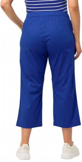 Ulla Popken Cropped Ruby Fit Pants Blue - Дамски Дънки & Панталони в Големи Размери – Plus Size - 