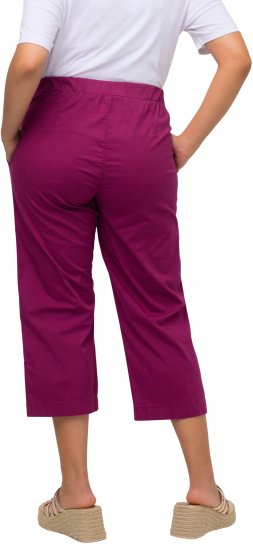 Ulla Popken Cropped Ruby Fit Pants Magnolia Red - Дамски Дънки & Панталони в Големи Размери – Plus Size - 