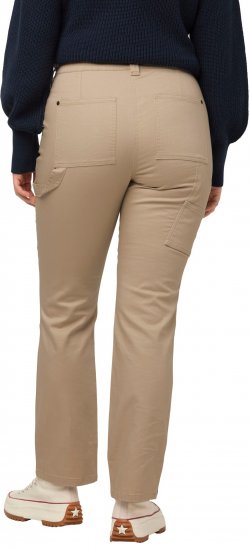 Ulla Popken Bootcut Carpenter Jeans Dark Putty - Дамски Дънки & Панталони в Големи Размери – Plus Size - 