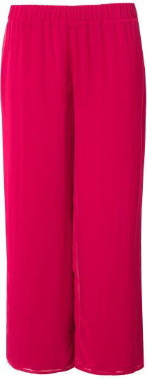 Ulla Popken Layered Chiffon Wide Leg Pants - Дамски Дънки & Панталони в Големи Размери – Plus Size - 