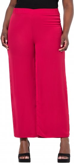 Ulla Popken Layered Chiffon Wide Leg Pants - Дамски Дънки & Панталони в Големи Размери – Plus Size - 