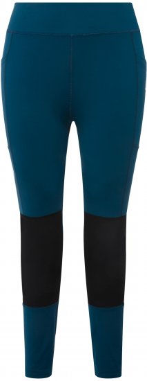Ulla Popken High Waisted Hiking Leggings Blue - Дамски Дънки & Панталони в Големи Размери – Plus Size - 