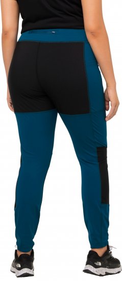 Ulla Popken High Waisted Hiking Leggings Blue - Дамски Дънки & Панталони в Големи Размери – Plus Size - 