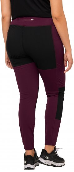 Ulla Popken High Waisted Hiking Leggings Purple - Дамски Дънки & Панталони в Големи Размери – Plus Size - 