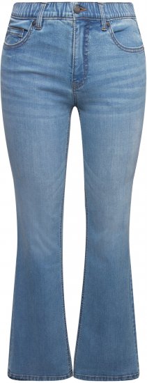 Ulla Popken Bootcut Marie Jeans Light Blue Denim - Дамски Дънки & Панталони в Големи Размери – Plus Size - 