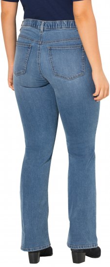 Ulla Popken Bootcut Marie Jeans Light Blue Denim - Дамски Дънки & Панталони в Големи Размери – Plus Size - 
