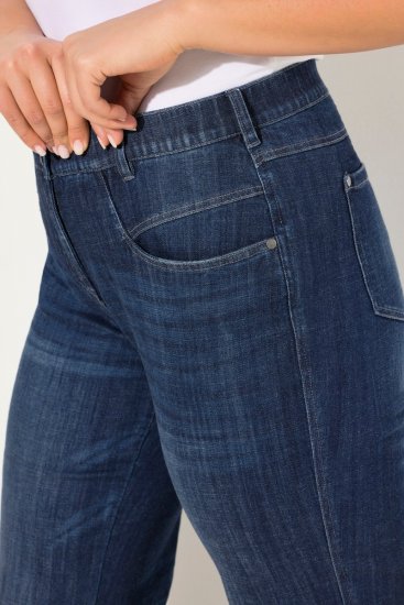 Ulla Popken Bootcut Stretch Fit Jeans Blue - Дънки - Дамски дънки в големи размери